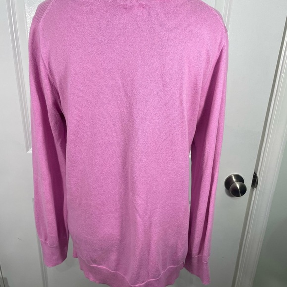 J. Crew Women's V-Neck Sweater in Pink Size Small CB-100 - Picture 7 of 8